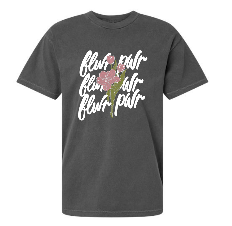 'Flwr Pwr' Tee