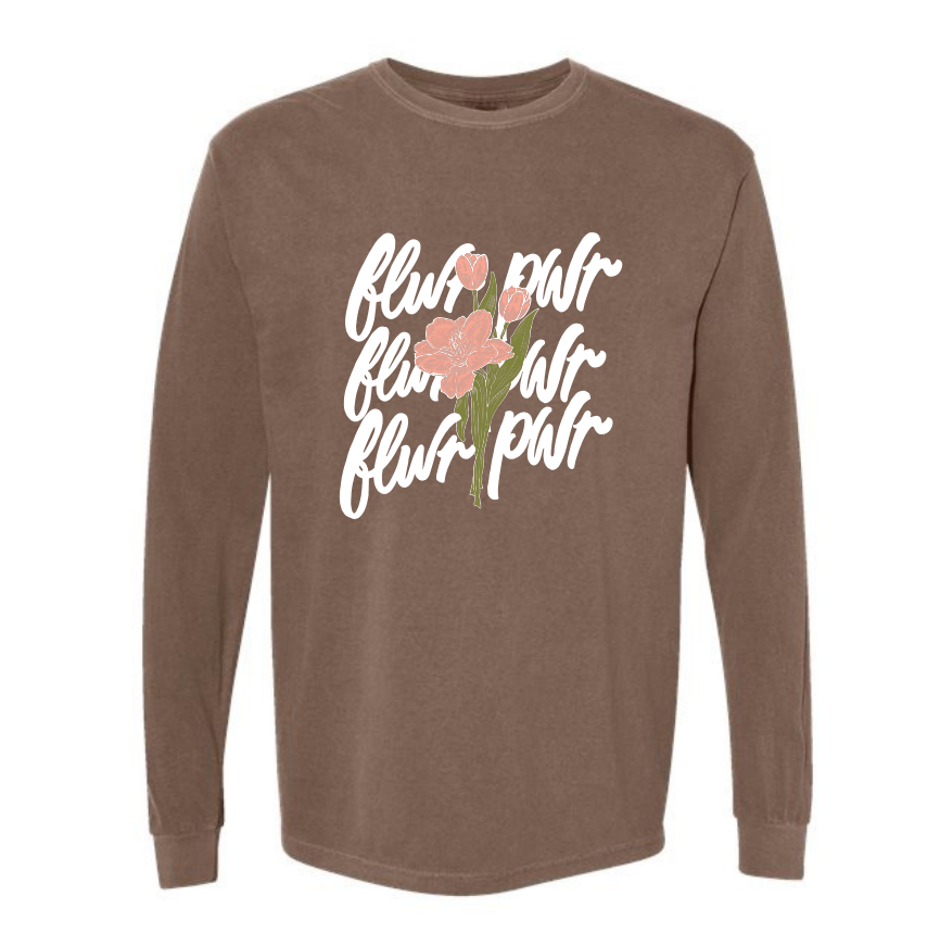 'Flwr Pwr' Long Sleeve